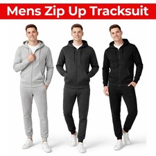 Mens Zip Up Tracksuit