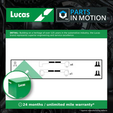 HT Leads Ignition Cables Set fits AUSTIN AMBASSADOR 1.7 82 to 84 17HL Lucas New