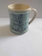 Maria Seviers, The Old Hampstead Pottery, 1953 Coronation Pottery Glazed Mug