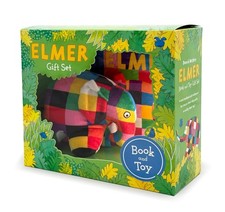 Elmer Book and Toy Gift Set