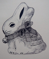 Original Pen & Ink Easter