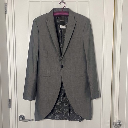 Next grey tail coat size - next,