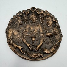 Vintage Bronze Last Supper