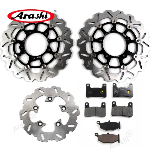 Front rear brake discs rotors - rear,
