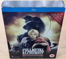 Fullmetal Alchemist Brotherhood The Complete Series Blu-Ray Box Set PAL UK Manga