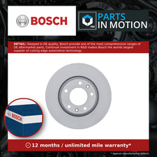 2x Brake Discs Pair Solid fits