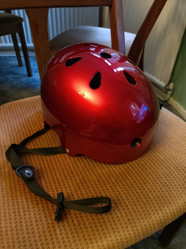 Sfr metallic red helmet - sfr,