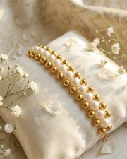 Vintage imitation pearl - imitation,