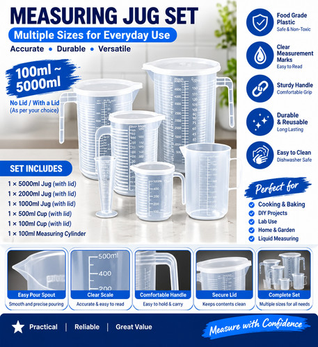 Measuring jug plastic - jug, kitchen