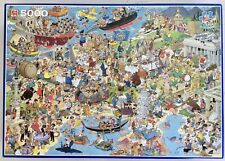 COMPLETE RARE JAN VAN HAASTEREN VINTAGE 5000 PIECE ‘UNITED EUROPE’ JIGSAW PUZZLE