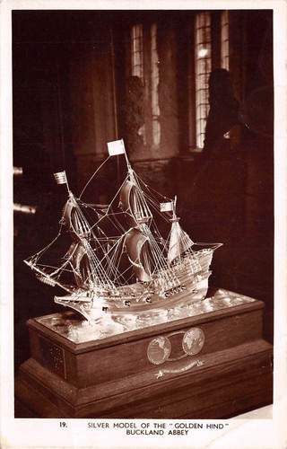 Buckland abbey silver model - abbey,