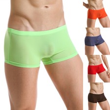 Men Ice Silk Briefs Seamless