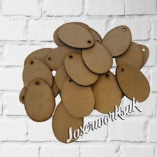 20x Easter Egg Blank Wooden