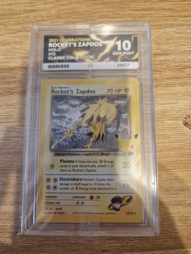 Pokémon tcg rocket zapdos - tcg,