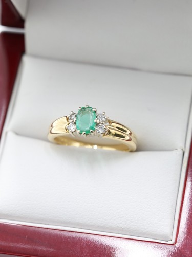 Emerald diamond gold - &,