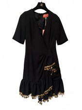 Manoush black gold tassel