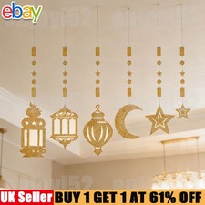 6X Eid Mubarak Hanging Pendant
