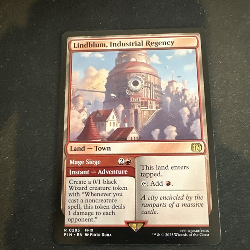Mtg lindblum industrial - mtg, lindblum,