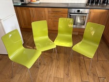 4 x Retro Look Dining Chairs