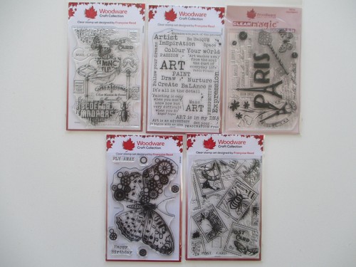 Woodware clear stamps 4x6 - clear,