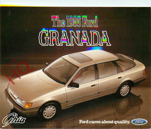 Picture postcard ford - ford, granada
