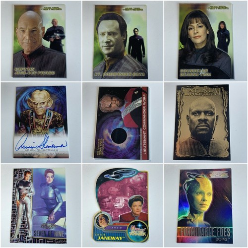 Star trek trading cards - cards, chase