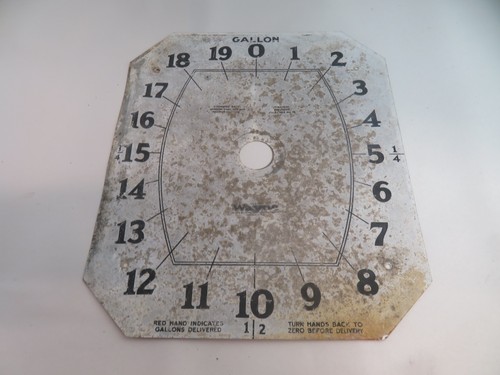 Vintage wayne face plate - plate, for