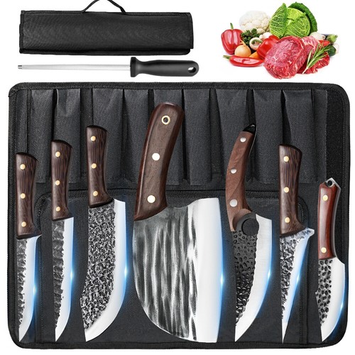 Handmade hand forged damascus - hand,