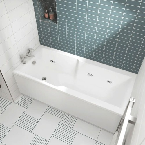 Nuie straight whirlpool shower - whirlpool,