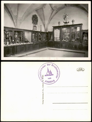Postcard altötting treasury - postcard,