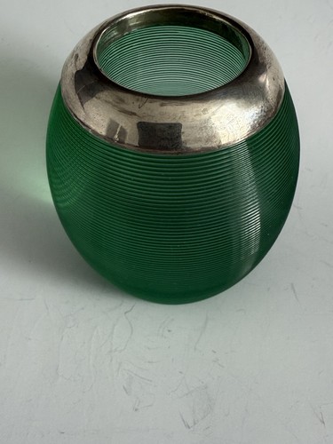 Rare edwardian green glass - rare,