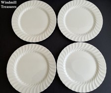 4 VINTAGE WEDGWOOD CANDLELIGHT DINNER PLATES 27.5cm  - GOOD CONDITION