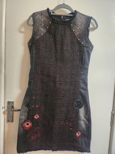 Desigual denim dress - desigual,