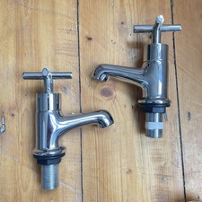 Chrome Basin Taps (Hot & Cold)