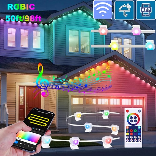 Smart wifi outdoor led - led, eaves