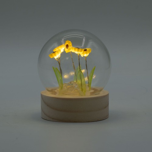Floral glow garden dome - floral,