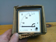 1 - Vintage DEIF Amperes Gauge