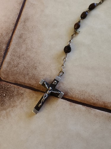 Old vintage rosary - vintage, beads