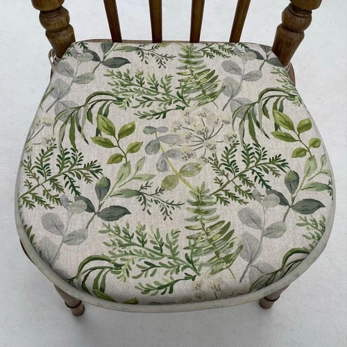Light green floral fern - floral,