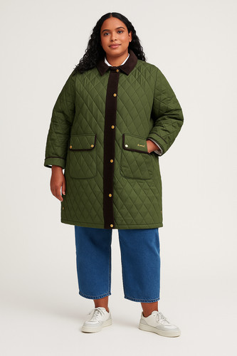 Barbour tulip corduroy trim - tulip,