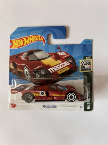 Hot wheels mazda 787b - 787b, model