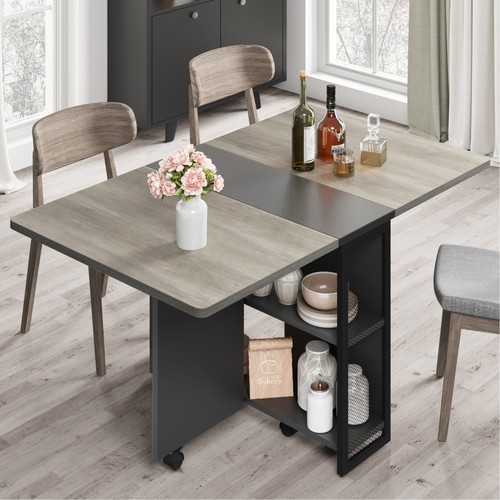 Folding dining table - dining, 6