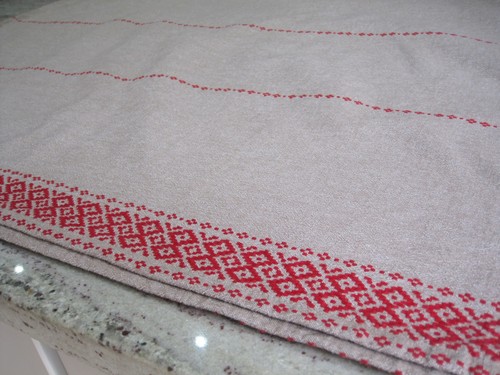 Tablecloth scandi style folk - tablecloth,