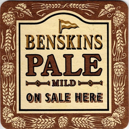 Benskins pale mild - mild, 'on