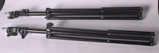 Set of 2 Studio Light Stands – Adjustable Aluminum Tripod for Photography / Vide