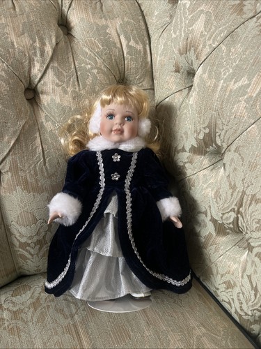 Porcelain doll - doll,