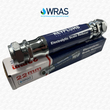 WRAS Approved 22mm Inline Electrolytic Limescale Inhibitor - Scale Reducer