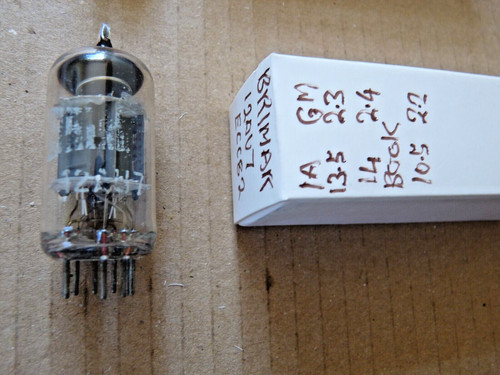 Ecc82 12au7 brimar nos valve - ecc82,