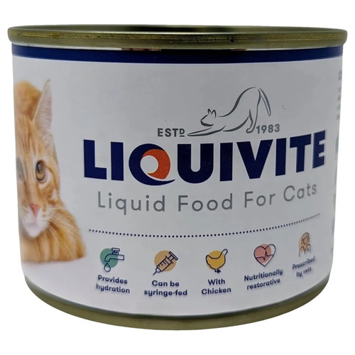 Liquivite liquid food for cats - for,