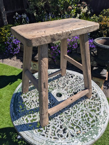 Rustic reclaimed vintage elm